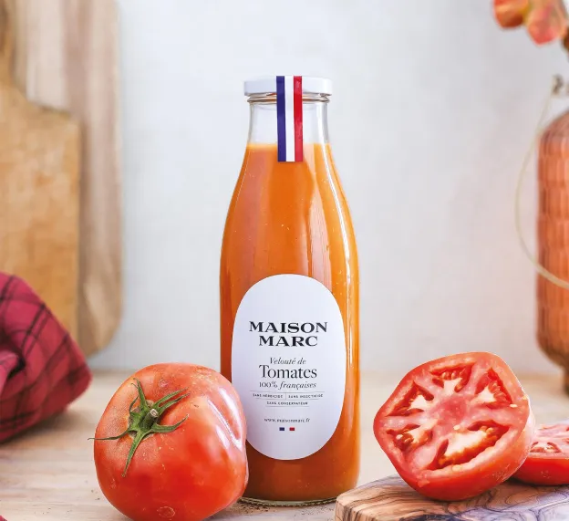 Velouté de Tomates maison à l'épicerie fine de la Boucherie Bougeard à Versailles (78)