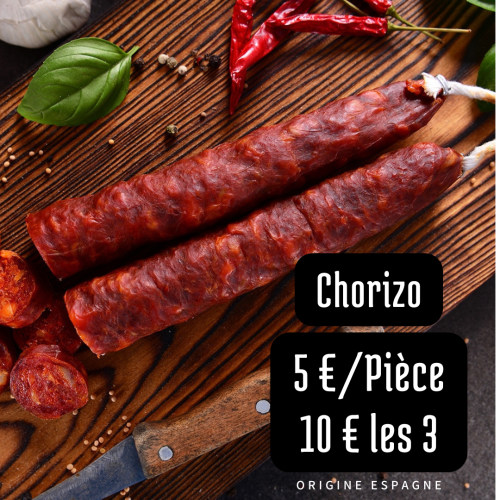 CHORIZO EN PROMO !