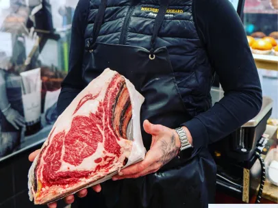 Cote de Boeuf à la Boucherie Bougeard - Versailles - Yvelines 78